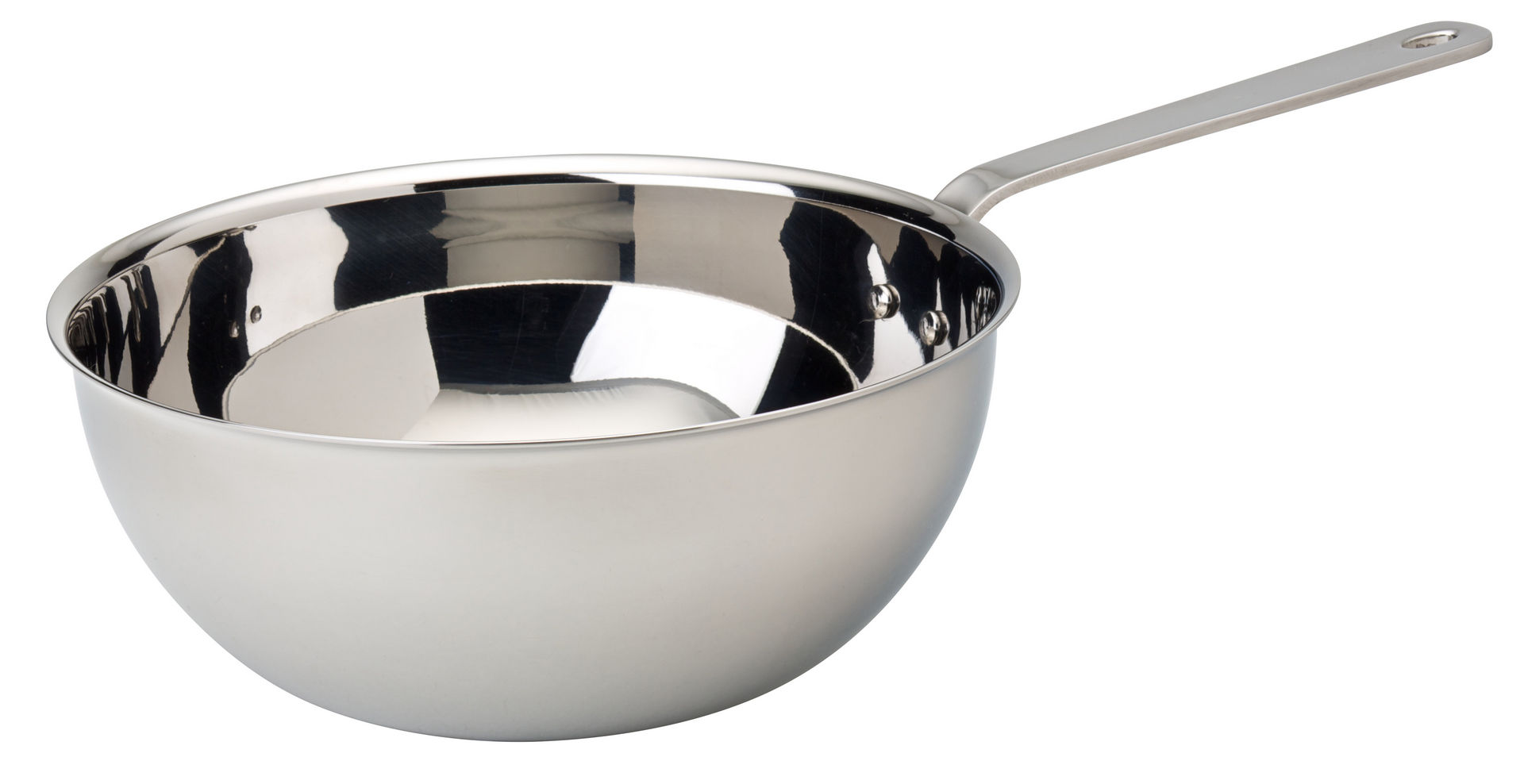 Stainless Steel Wok 5.5